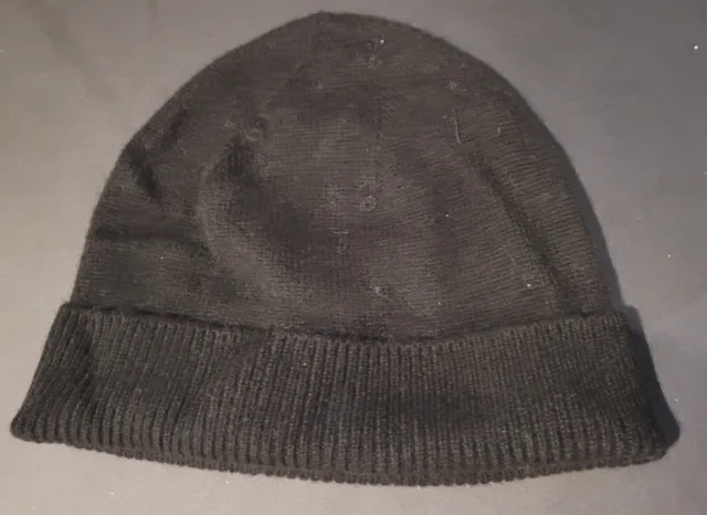 Phenix 100% Cashmere Knit Black Hat. Nwt. One Size
