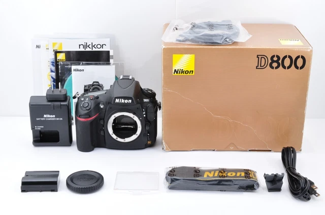 Nikon D800 36.3MP FX Digital SLR Camera Body Near Mint in Box from JAPAN #DE09 2
