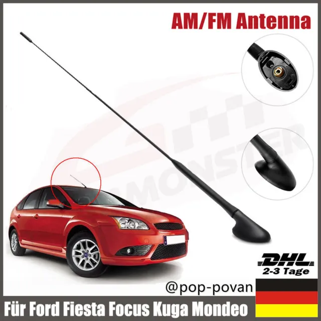 Autoradio Stab Antenne M5 M6 Gewinde Dachantenne für Ford Focus Fiesta Ka  Mondeo