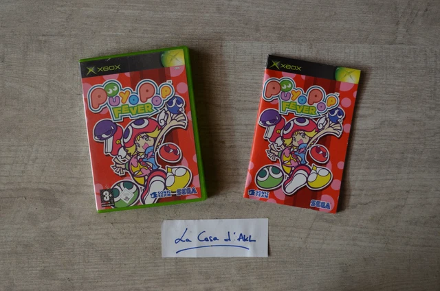 Puyo Pop Fever complet sur XBOX classic 1ère Gen - TBE