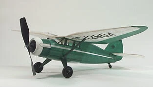 Dumas 301 30" Wingspan Stinson Reliant SR10 Rubber Pwd Aircraft Kit