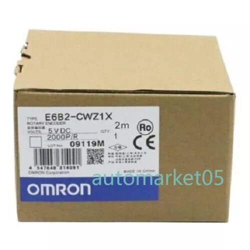 1PCS OMRON Rotary Encoder E6B2-CWZ1X 2000P/R E6B2CWZ1X 5VDC New in box