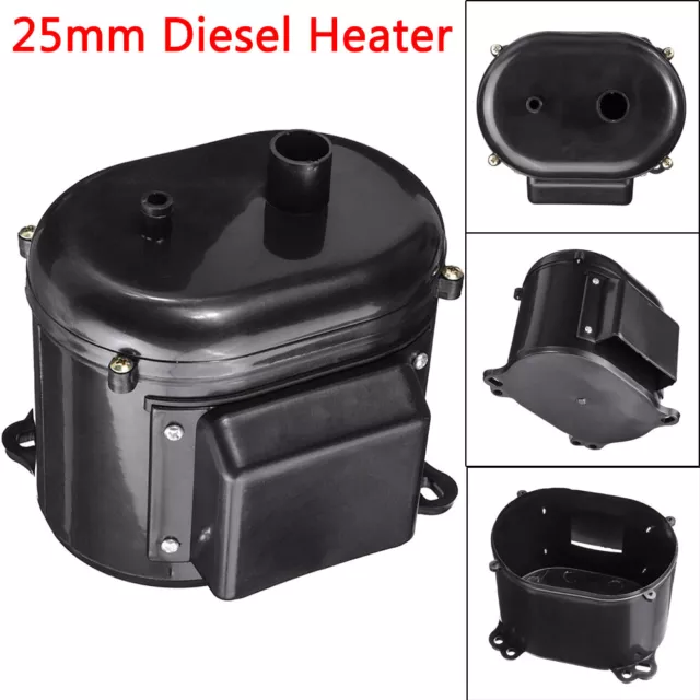 Cheap 25mm Air intake Filter Silencer Combustion Air Pipe Ducting Pipe  Clamp Car Heater For Webasto Eberspacher Diesel Parking Heater