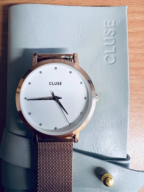 Cluse pavane hot sale rose gold stones