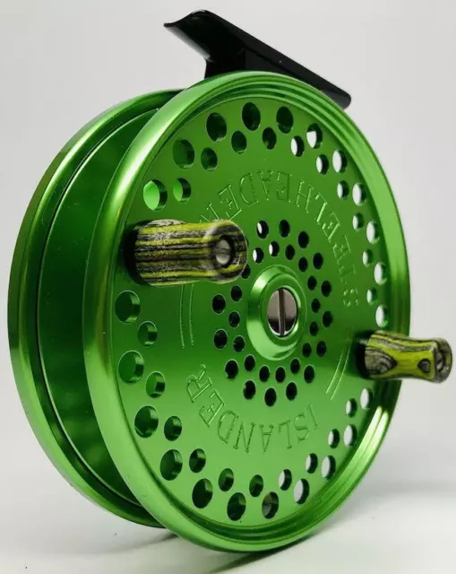 ISLANDER STEELHEADER CENTERPIN Float Reel (Green) **New** $499.99 - PicClick