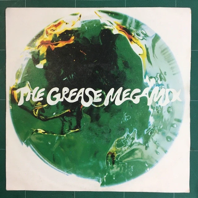 JOHN TRAVOLTA & Olivia NewtonJohn 'The Grease Megamix' Vinyl 7" Single
