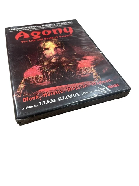 AGONY THE LIFE and Death of Rasputin DVD 1981 New Free Ship $83.53 ...