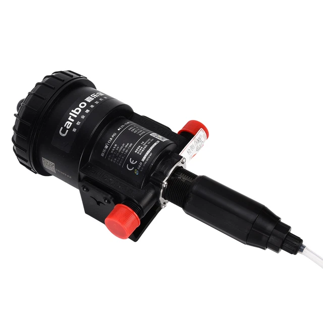 (Black)Chemical Fertilizer Injector Fertilizer Dosing Pump Adjustable High