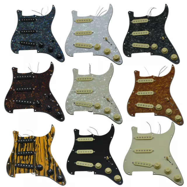 Various Loaded Pickguard Prewired ST Pickguard with Ceramic Pickups for Strat