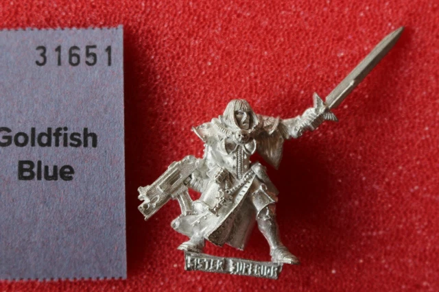 Games Workshop Warhammer 40k Sisters of Battle Sister Superior Power Sword GW