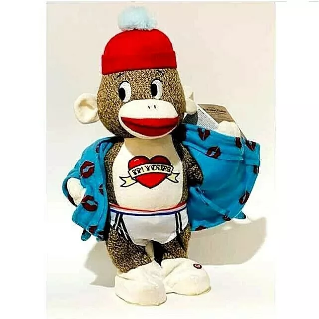 Valentine ? Wal-Mart I'm Too Sexy Sock Monkey Flasher 