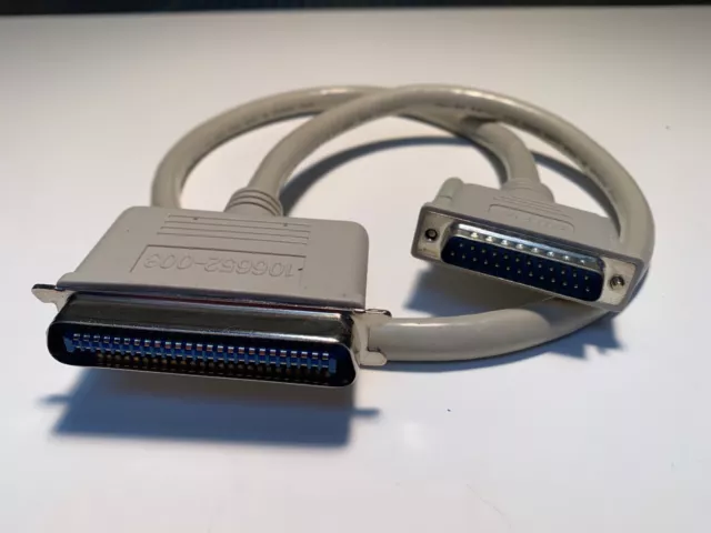 34" DB-25 Male to 50 pin Male Scsi Cable