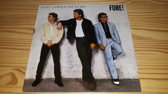 Lp 33T Huey Lewis & The News " Fore " S 207 897 Ger 1986