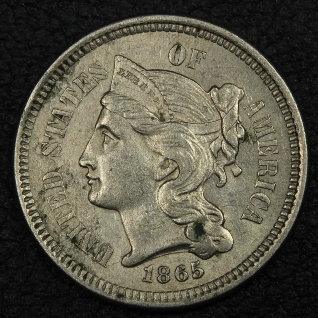 1865 Nickel Three Cent Piece - Cleaning