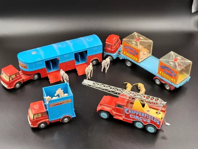 Corgi Toys Konvolut Chipperfields Circus