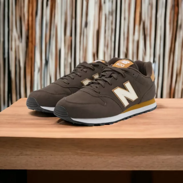 New Balance 500FE2 Sneakers Uomo - Marrone/ Ocra