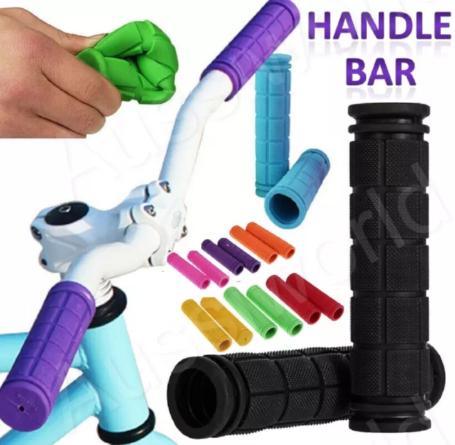 Anti Slip Soft Bike Handlebar Handle Hand Grips BMX MTB Mountain Bicycle Handle