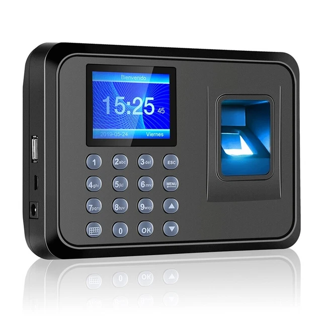 F01 Biometric Fingerprint Time Tracking System Clockwriter Collaborative C8E6