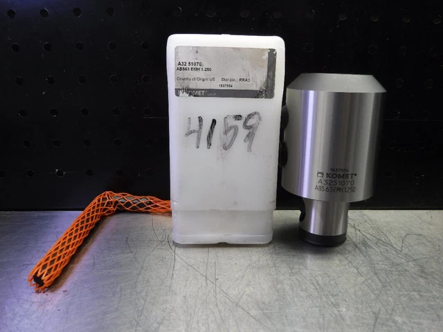 Komet ABS63 1.250" Endmill Tool Holder 3.1" Pro A32 51070 (LOC1889A)