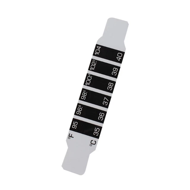 LCD Color Change Baby Forehead Thermometer Sticky Head Temperature Meter