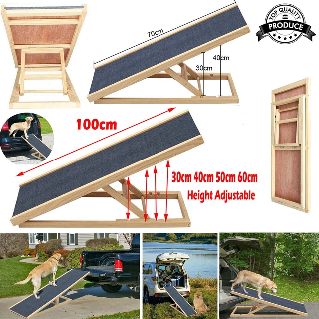 Tiertreppen Für Hunde & Katzen - 4 Stufen 40 Cm Höhe Mit Antirutsch-Beschichtung