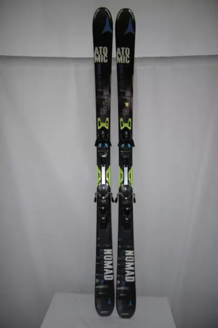 Atomic " Nomad Blackeye Ti " Top Ski Rocker Allmountain Carver 181 Cm + Bindung