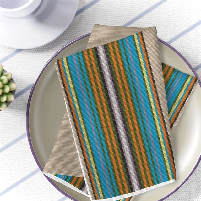 Ravine - Pure Andean Napkins - Restful Dining Room Elegance 4-pc Set