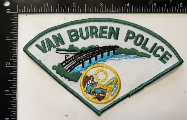 VINTAGE OBSOLETE Van Buren Arkansas AR Police Patch