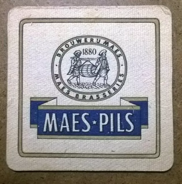 Sottobicchiere birra mats beer coasters bierdeckel Maes Pils 1880