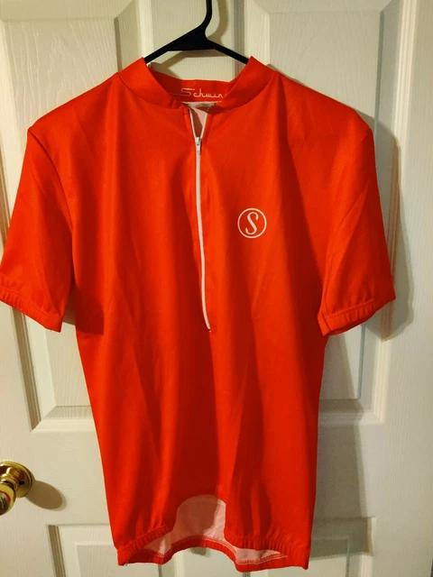 Schwinn Women's Polyester Short Sleeve Red Cycling Jersey Small