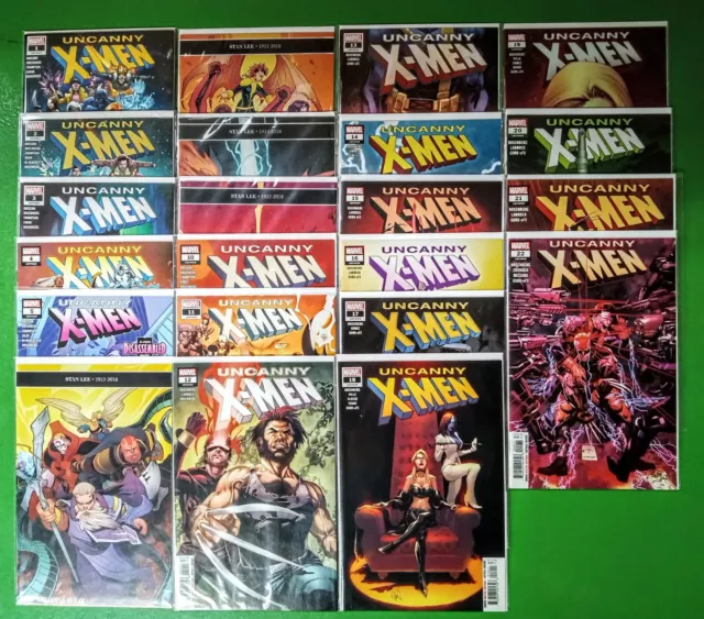 Uncanny X-Men(2019 Series) #1-22 Lot of 22 Brisson Marvel VF/NM