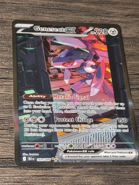 GENESECT EX BLACK Bolt 169/086 SIR $75.00 - PicClick