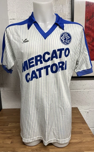 Maillot FC Locarno Extérieur Bleu Taille L - Porté En Match #9 - Suisse Avec COA
