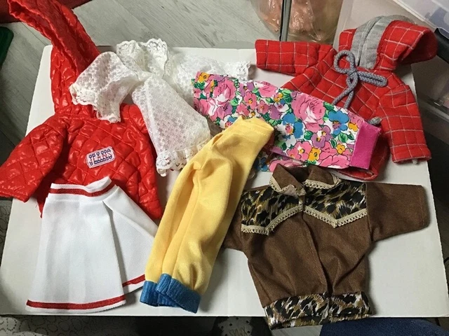 Lot De 5 Vêtements Pour Poupée 17 Cm – Bonnet, Pulls, Sacs à Dos – Tissu Doux – Cadeau Enfant – Sans Poupée