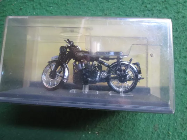 1954 Vincent Hrd Black Shadow Motorbike (1:24 Scale) Boxed Lot E6