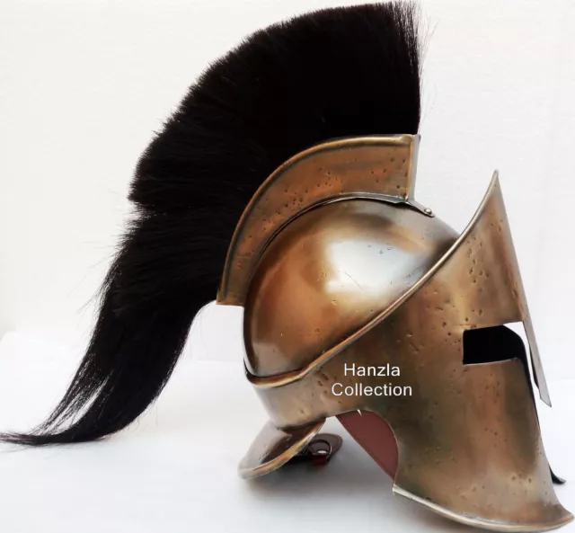 Roman Viking Armor Helmet~Greek Medieval Spartan Movie Helmet~Wearable Costume