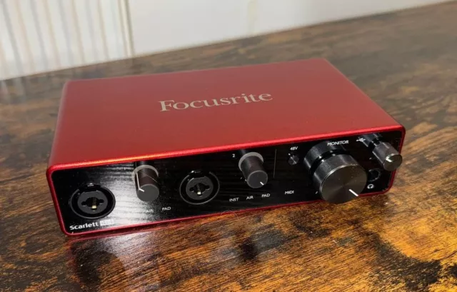 Focusrite Scarlett 4i4 USB 3rd Gen Audio Interface