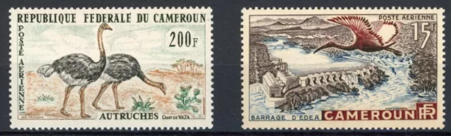 [81.380] Cameroon 1955 : Good Lot 2 Very Fine MNH Airmail Stamps