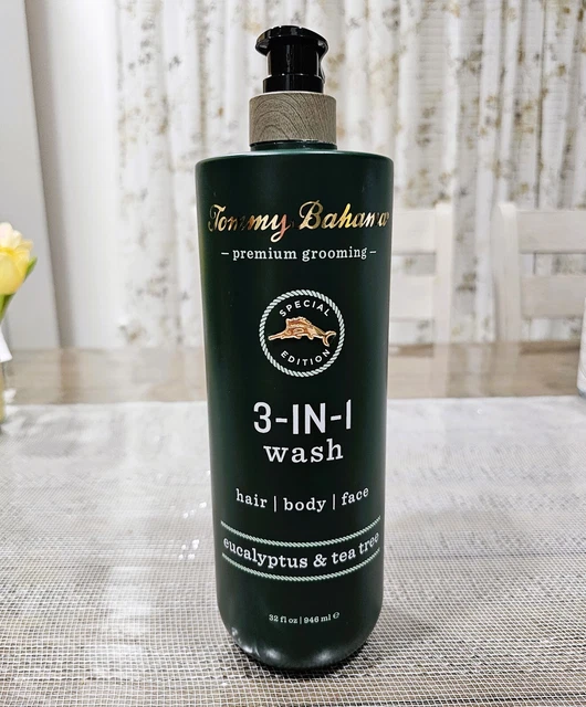 TOMMY BAHAMA 3IN1 Wash for Hair, Body & Face Eucalyptus & Tea Tree 32