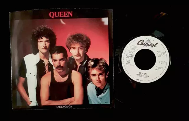 Queen 'Radio Ga Ga / Radio Ga Ga' 7" Promo from USA 1984