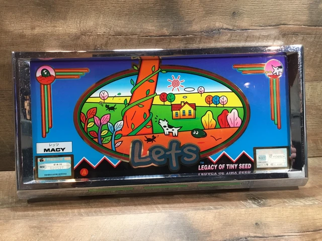 PACHISLO "LETS - Legacy of Tiny Seed" Replacement Front Panel Slot Machine Only