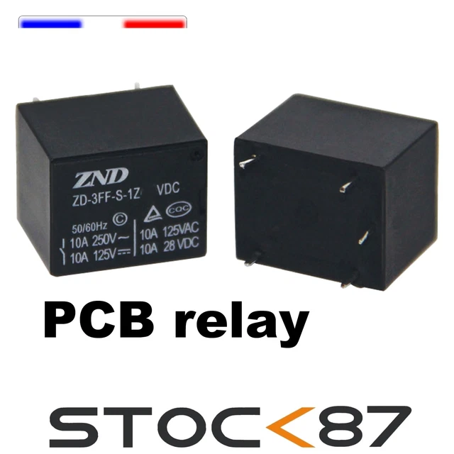 Relais Industriel 2RT/10A 48VCC – Able. | – Automatismes De Portes Pour L'industrie, La - Foto 3