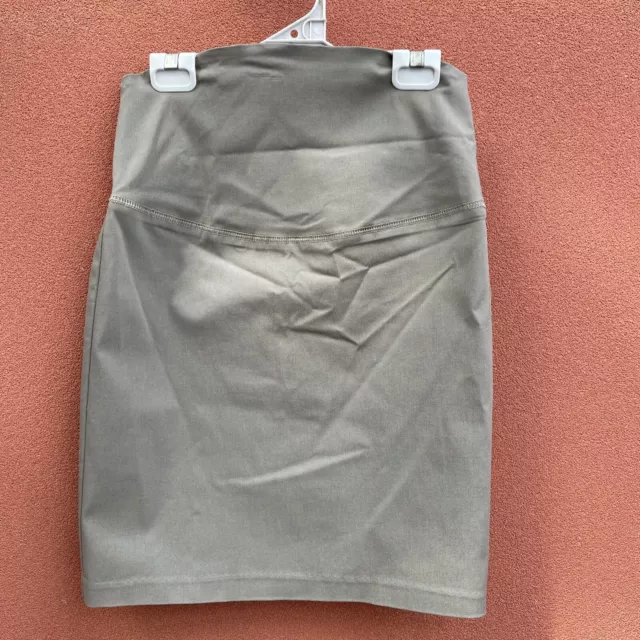 NWT Ripe Maternity Suzie Mini Skirt Grey ladies S