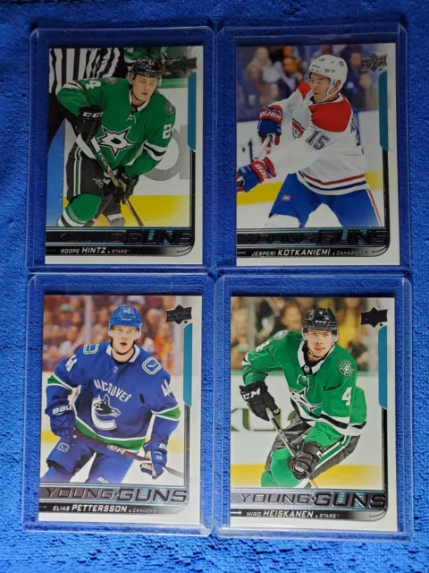 2018-19 Upper Deck YOUNG GUNS RC Series 1 Canvas - Finish your Set - You PICK