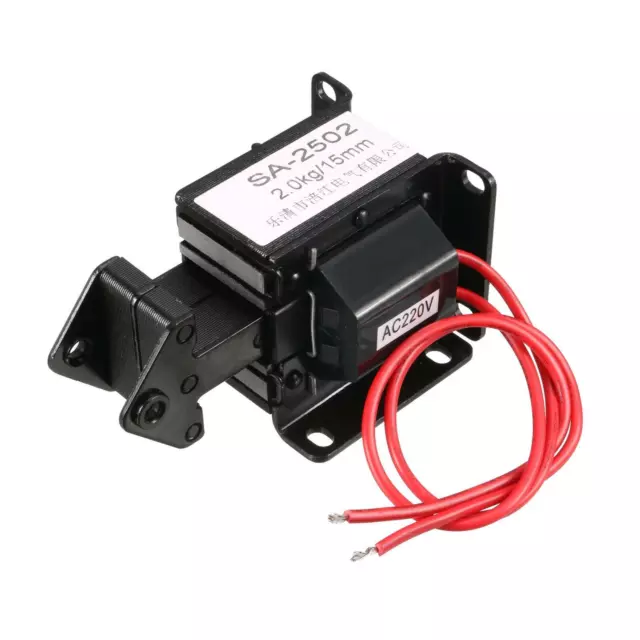 AC220V SA-2502 Lift 2.0kg AC Tractive Solenoid Electromagnet