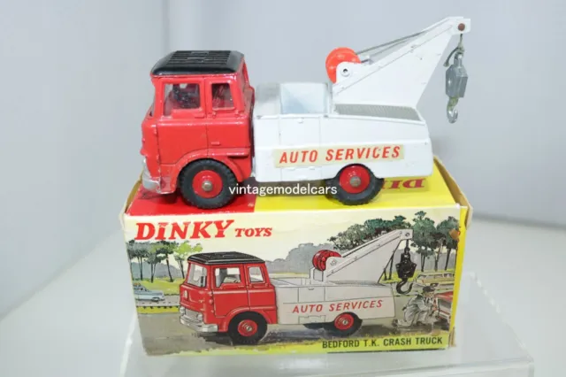 Dinky Toys 434 Bedford T.K. Crash Truck near mint in box Superb