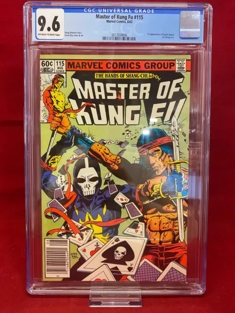 Master of Kung Fu #115 CGC 9.6 Marvel Comics Shang-Chi 1st App of Death Dealer