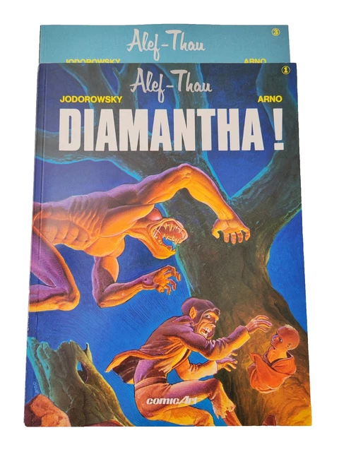 ALEF-THAU 1 JODOROWSKY Diamantha Carlsen 1. Ausgabe SC Band 1 + 3 EUR ...