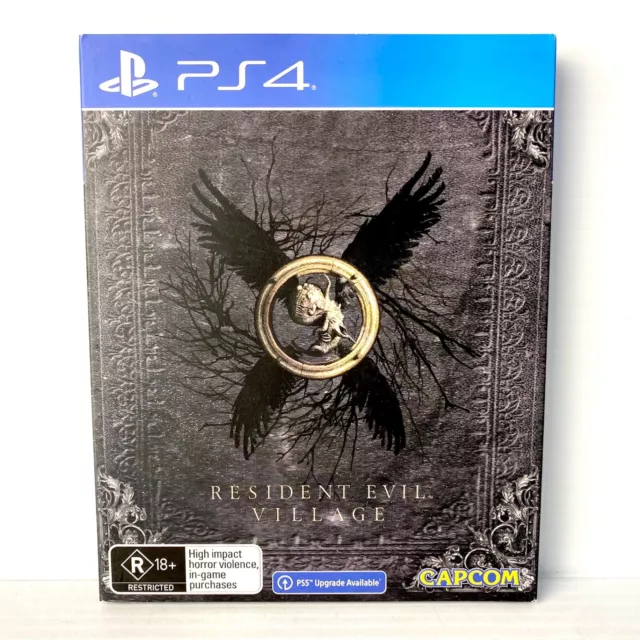 Resident Evil Village - Steelbook Edition - PS4 - Tested & Working - NO DLC