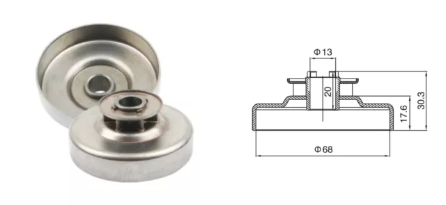 Pignon Scie à Chaîne : Pour Cloche Embrayage 3/8 " 6 Dents Shindaiwa Code 2